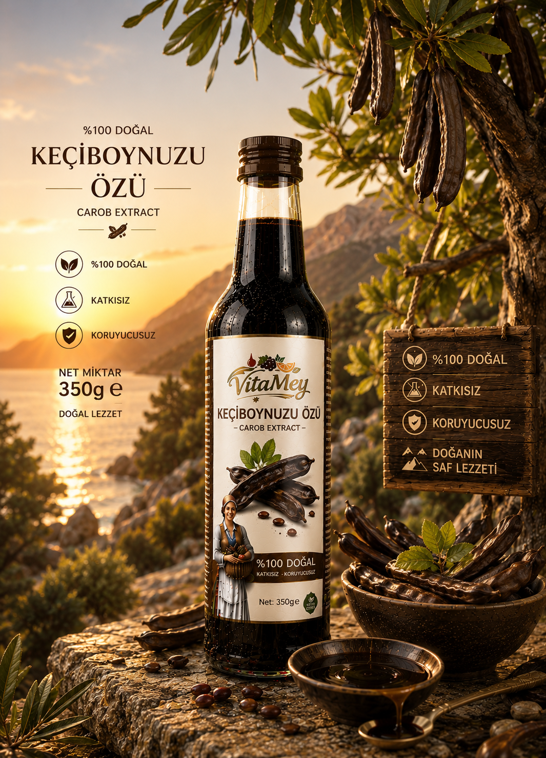 VitaMey Keçiboynuzu Özü 