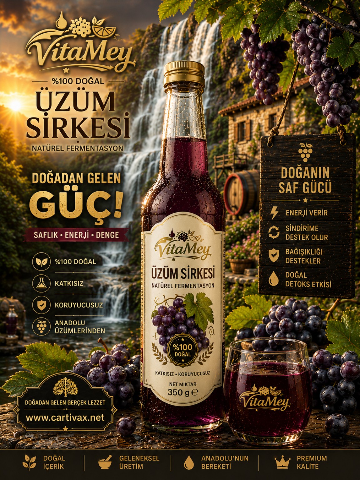 VitaMey Üzüm Sirkesi